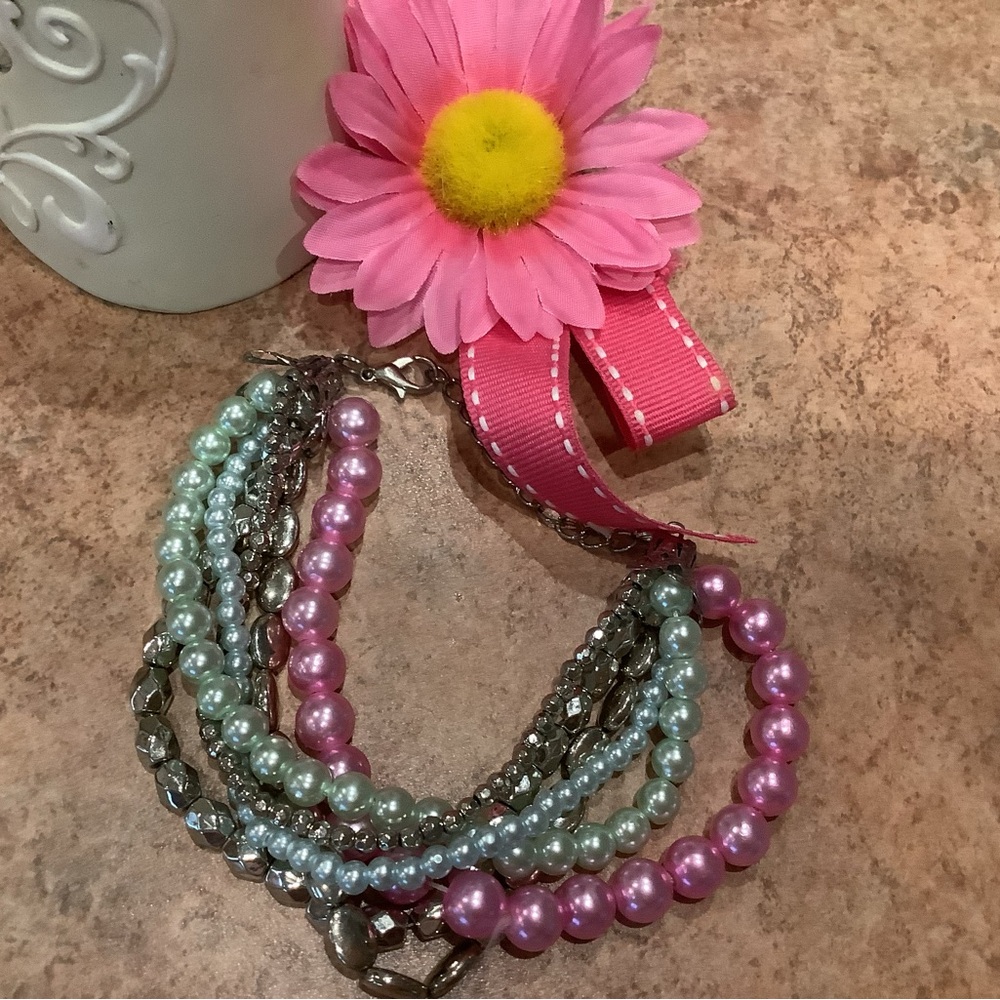 Colorful Beaded Bracelet Set